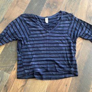Free People striped shirt